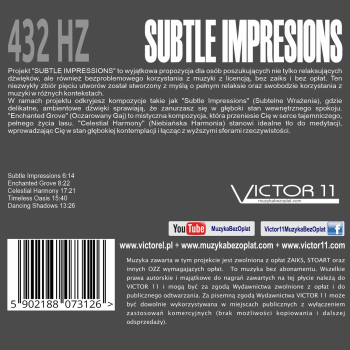 SUBTLE IMPRESSIONS – Norbert Sztuk